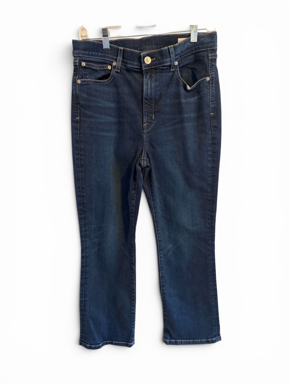 AYR The Stir Slim Straight Jeans High Rise Size 31S - Indigo Blue - Picture 2 of 11